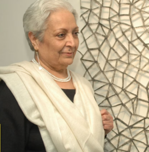 Google Doodle respects Indo-American craftsman Zarina Hashmi on her 86th birthday celebration