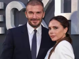 David and Victoria Beckham with 4 kids for 'Beckham' premiere